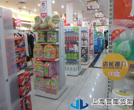 上海晋隆母婴用品店货架